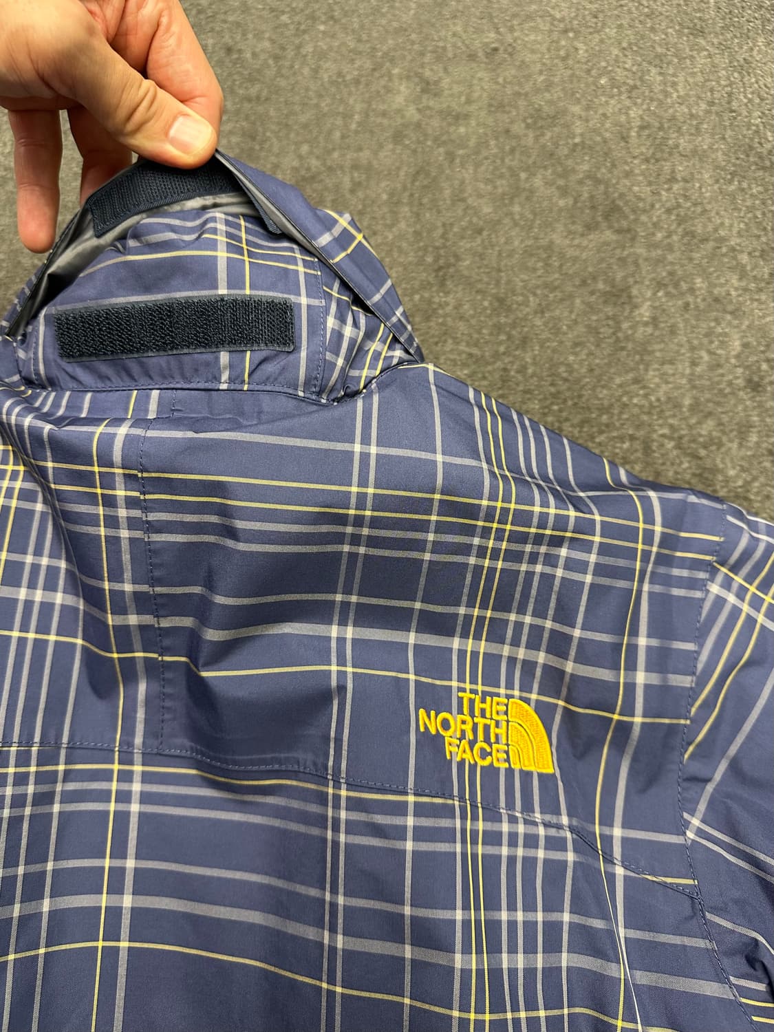 노스페이스 체크 방수 자켓 S (95) 상품이미지4