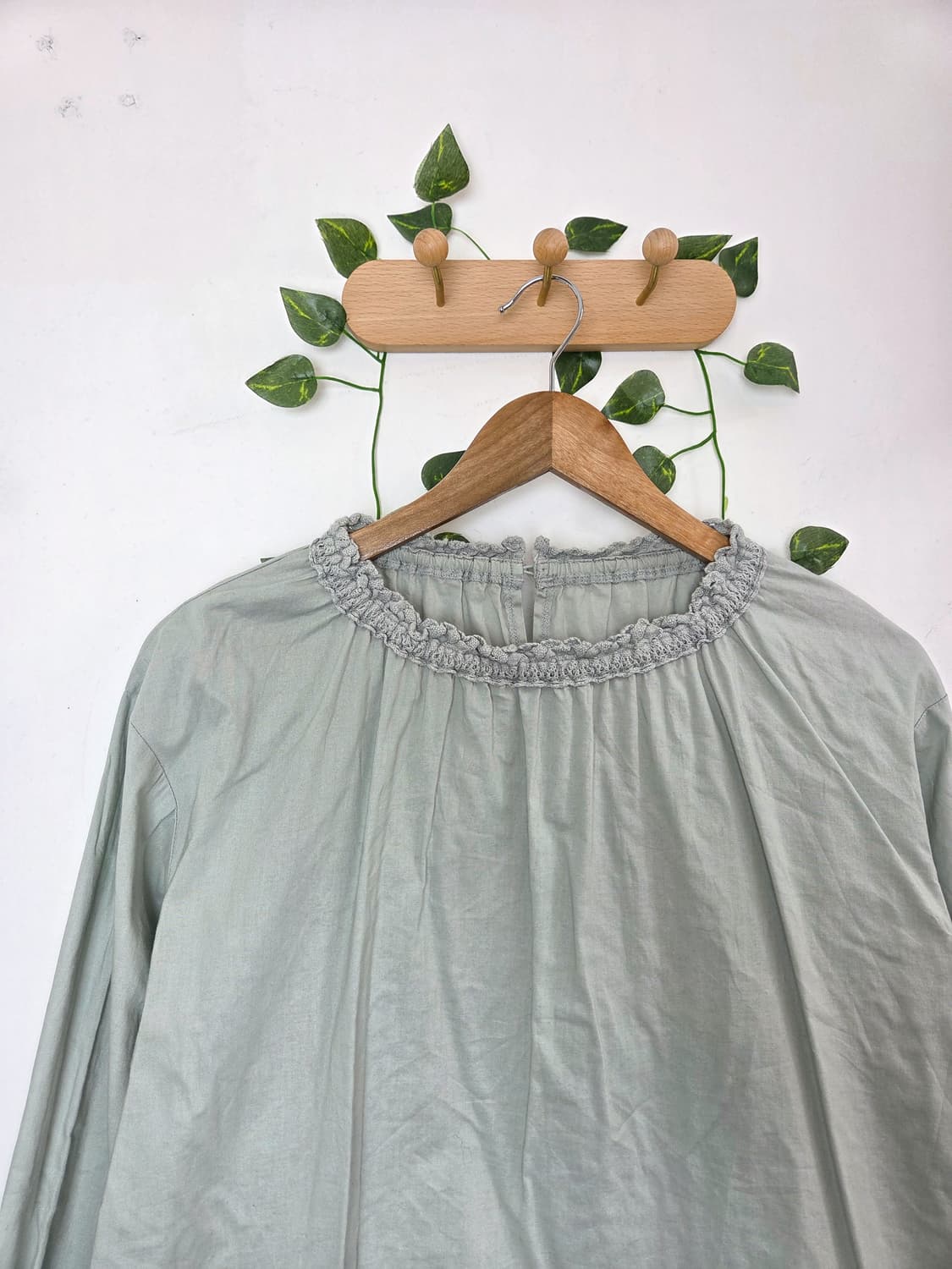 ehka sopo 민트 블라우스 상품이미지2