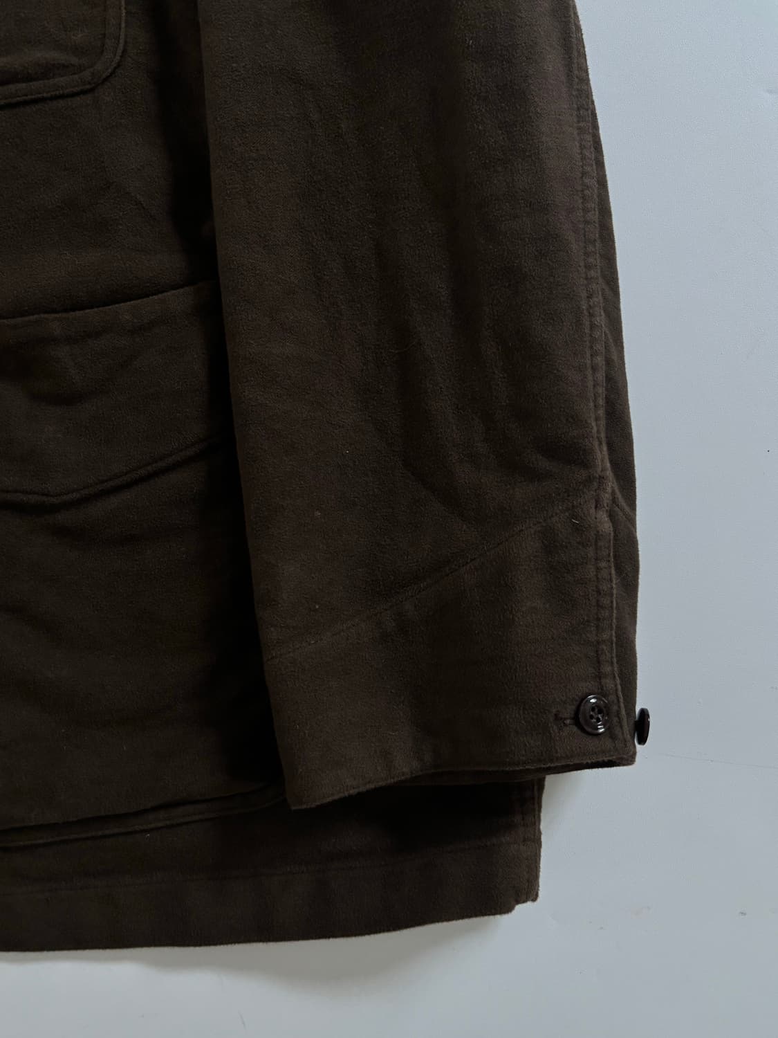 Pottery 포터리 브라운 코튼 셔츠 상품이미지4