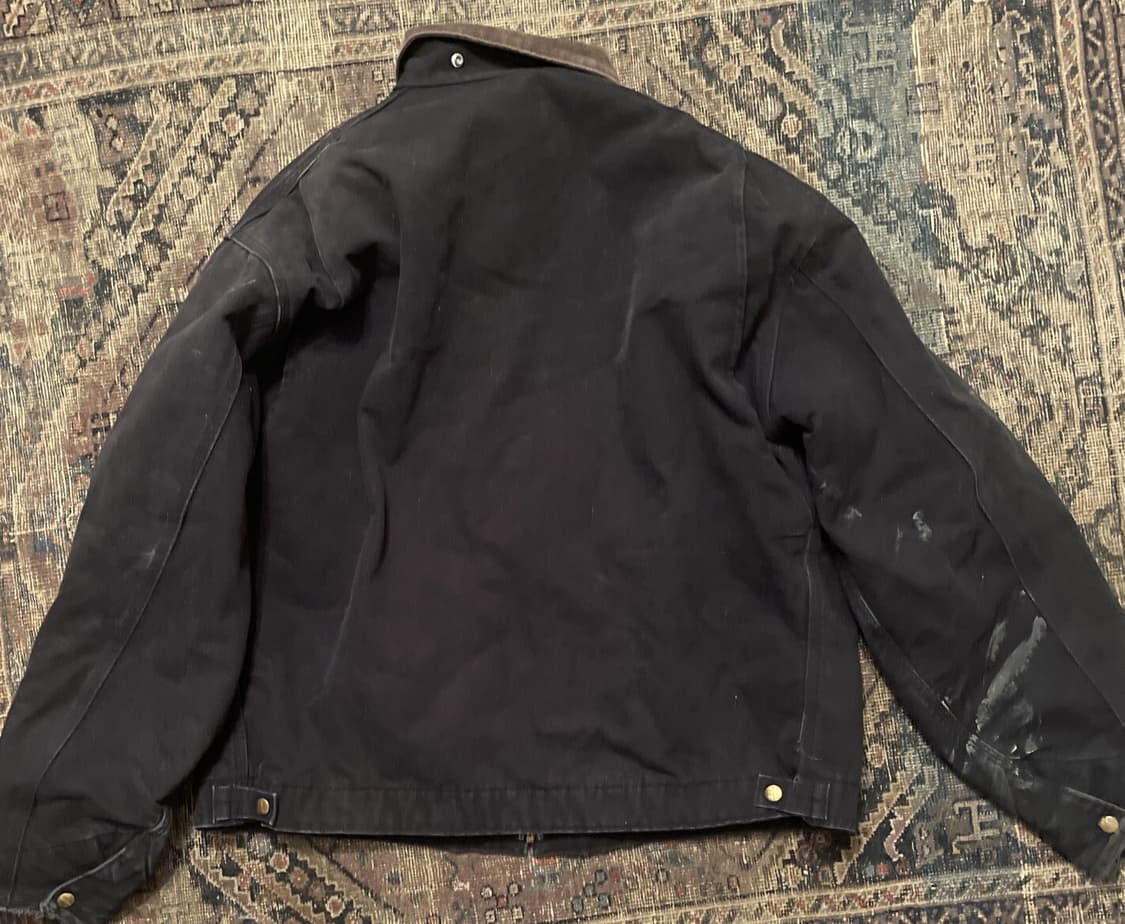 칼하트 J01 디트로이트 자켓 블랙 3XL 상품이미지5