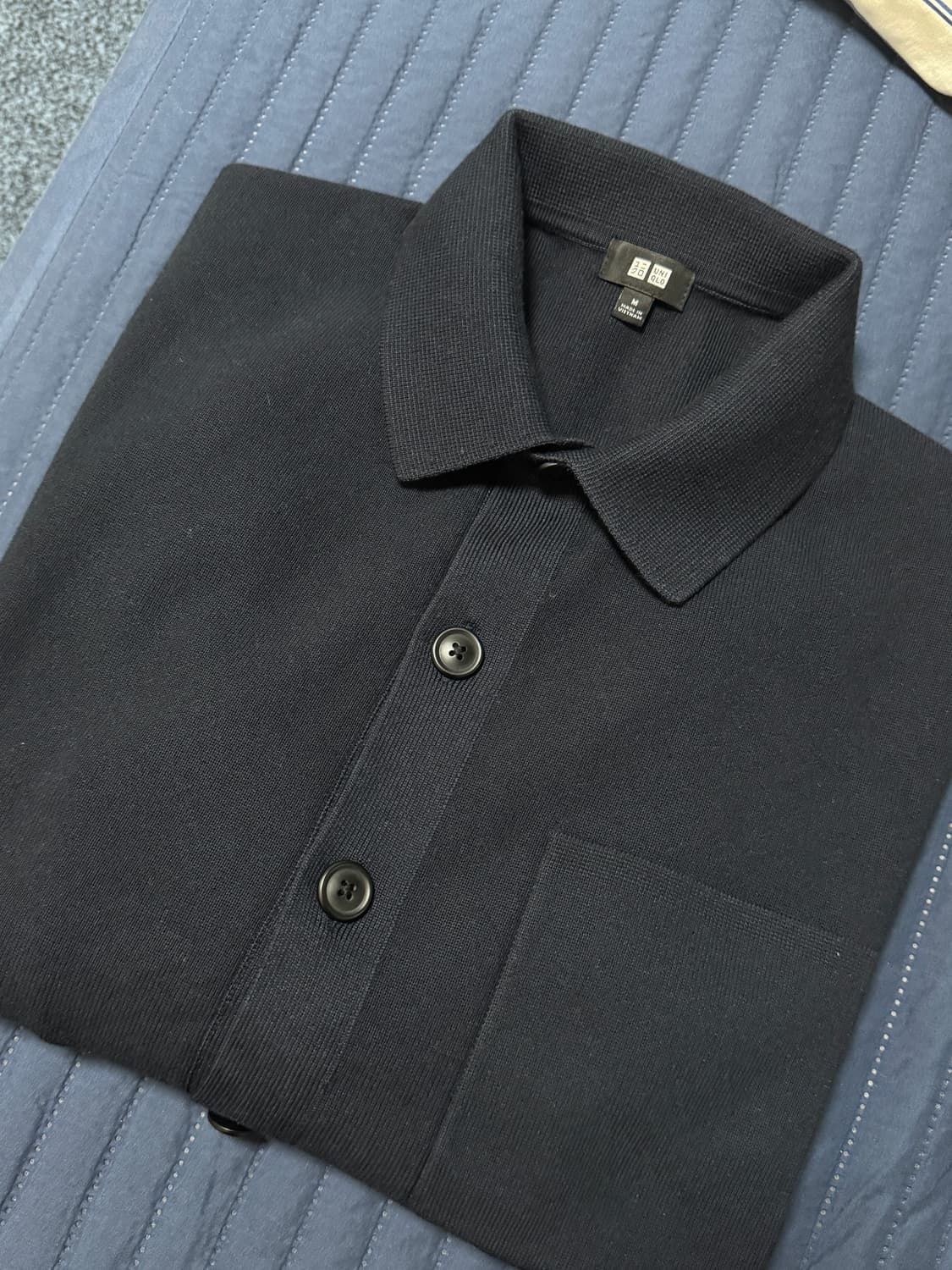 유니클로 밀리노립셔츠칼라가디건 상품이미지2