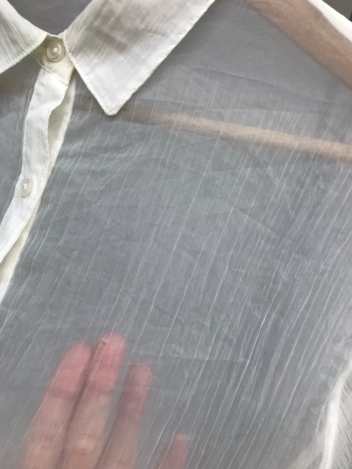 Vest*sheer shirt set 상품이미지10