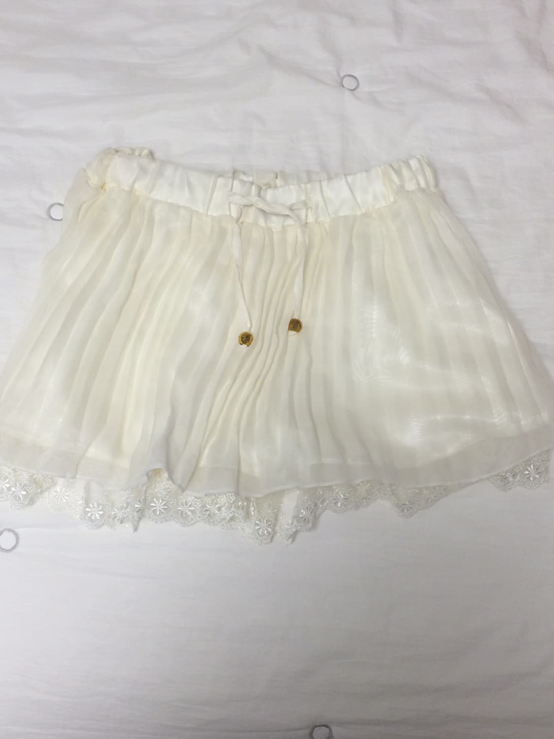 빈티지 쉬폰레이스스커트 상품이미지1