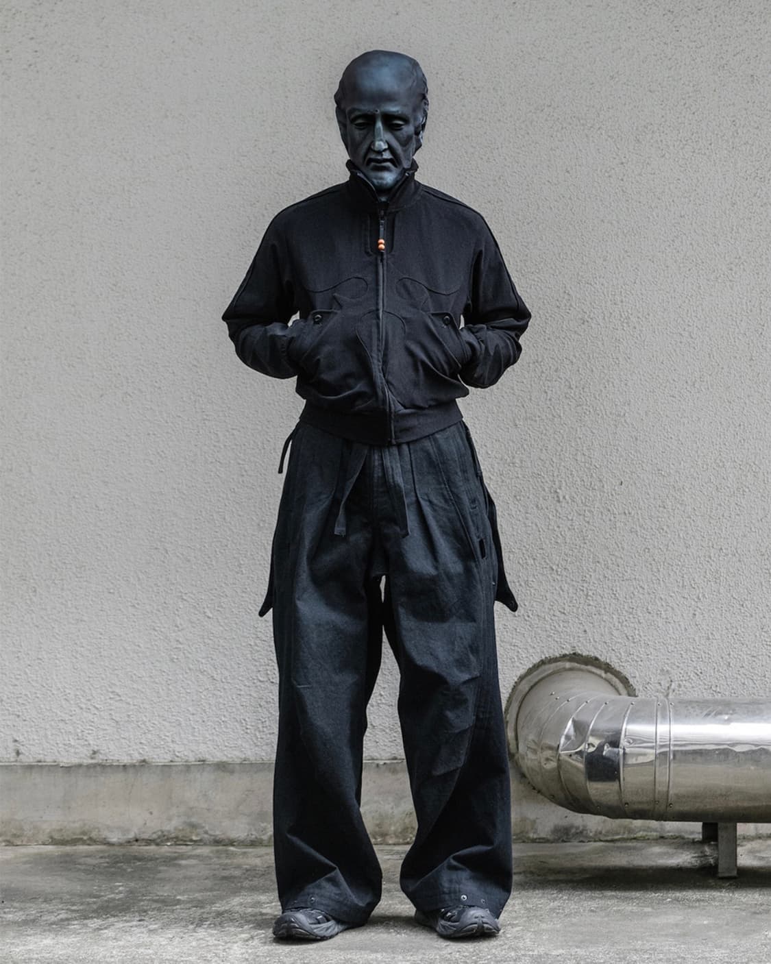 JIAN YE cropped jersey 상품이미지3