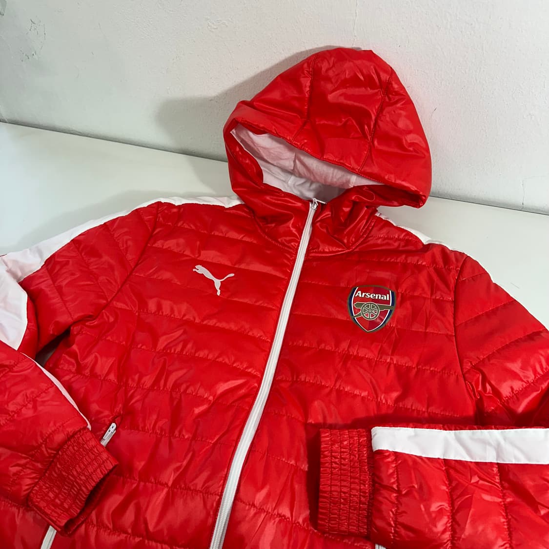 S 95 푸마 코랄 아스날 경량패딩 상품이미지1