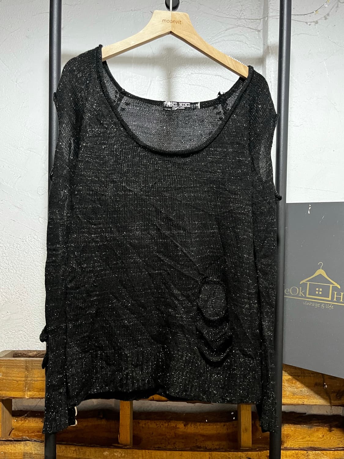 Vintage damaged knit  상품이미지1