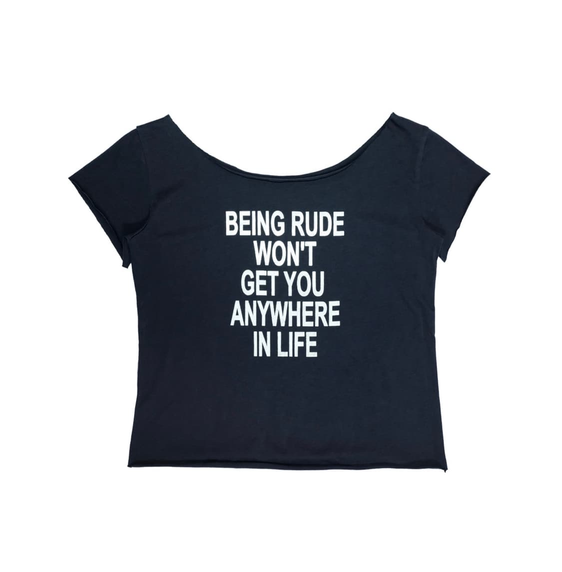 Justhaus OFF-SHOULDER HALF SLEEVE TOP 상품이미지1