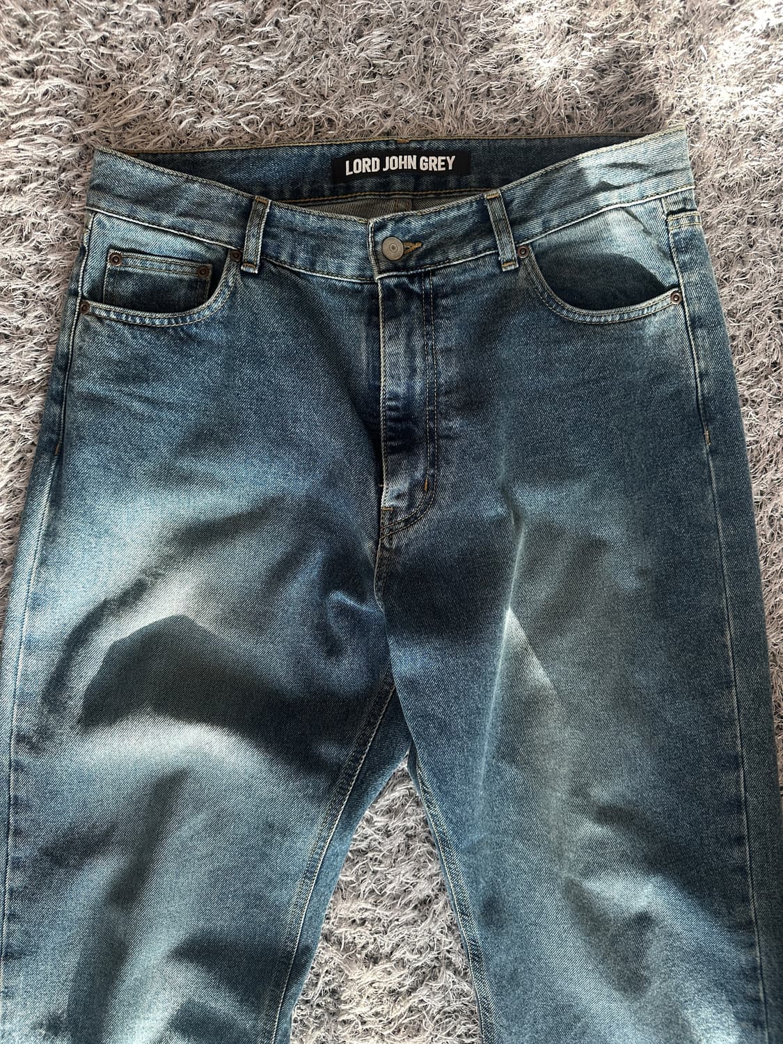 로드존 그레이 데님팬츠 L 상품이미지1