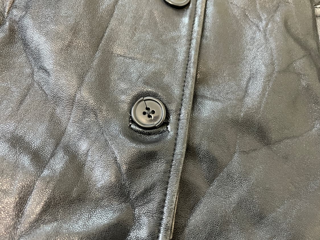 빈티지 투톤 양가죽 레더자켓  J03916 상품이미지6