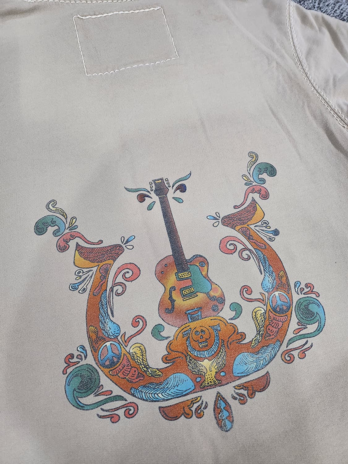 트루 릴리전(True Religion) 베이지 후드 티셔츠 상품이미지2