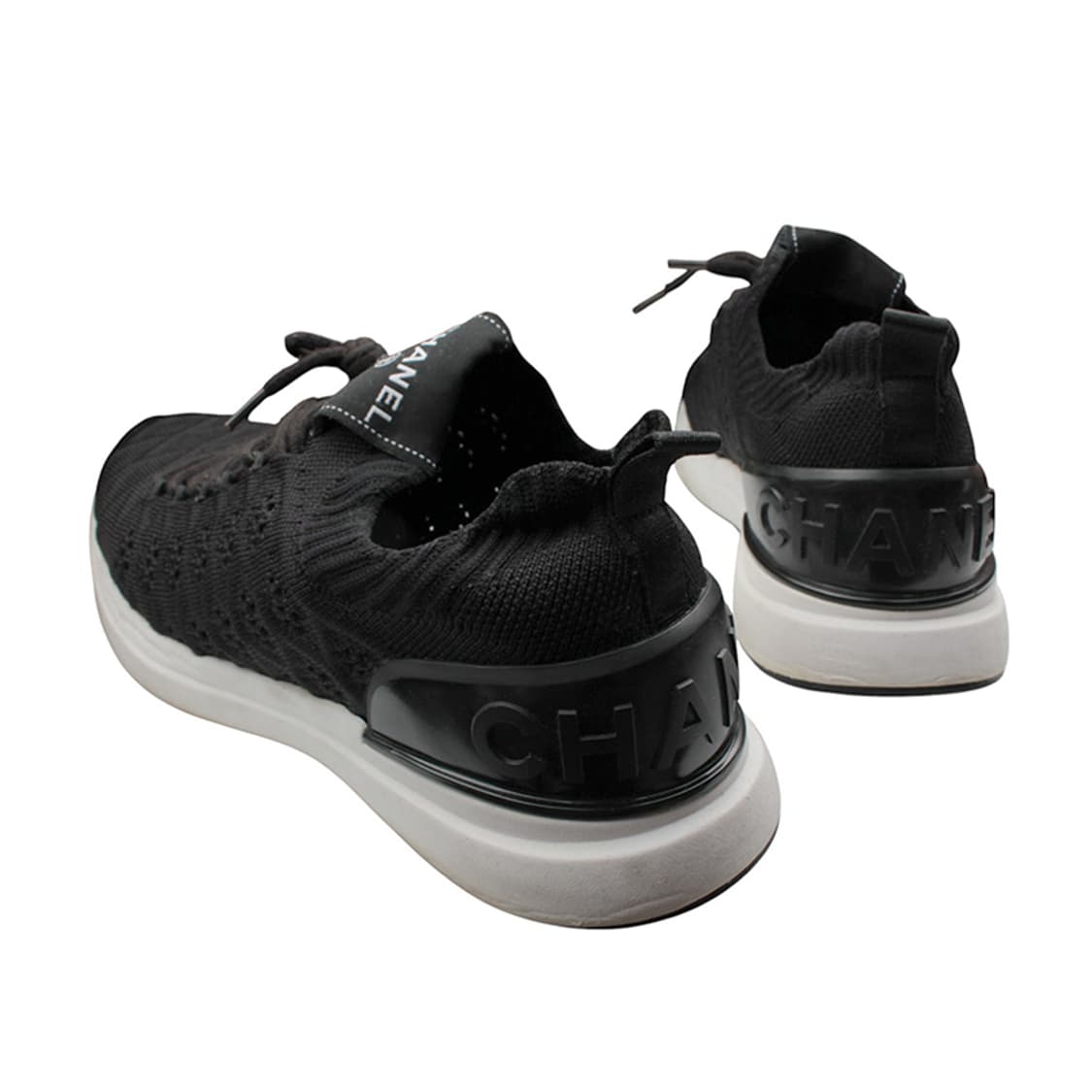 샤넬 블랙 니트 남성 스니커즈 39 상품이미지5