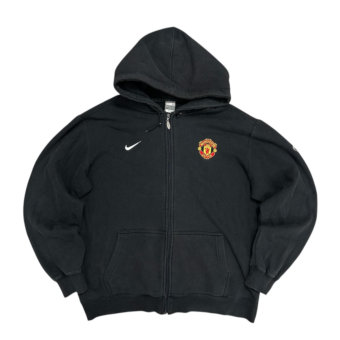 나이키 맨유 엠블럼 블랙 후드집업(XL) 상품이미지1