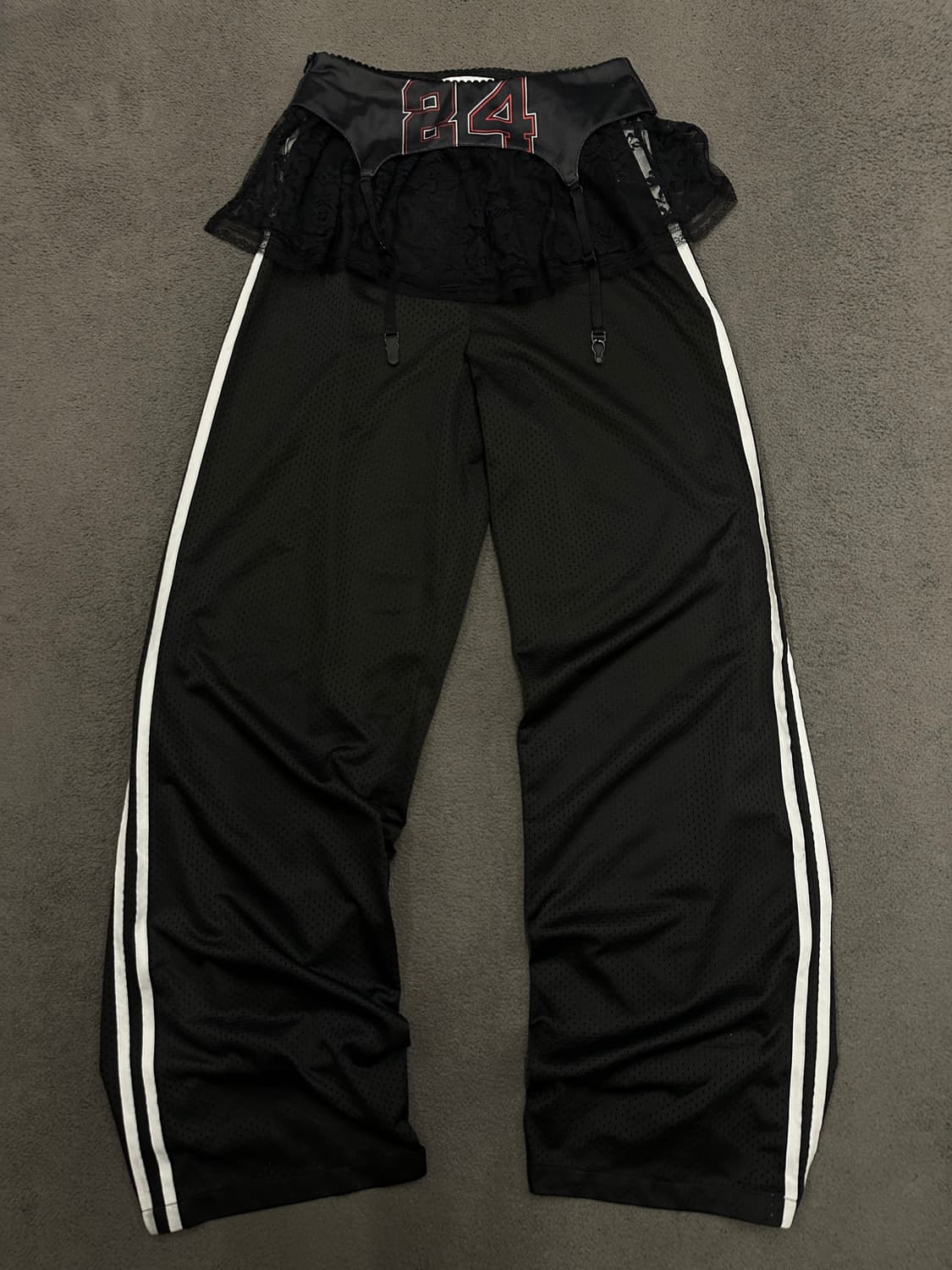 24ans 스커트 탑 레이어드 트랙팬츠 처분  상품이미지2