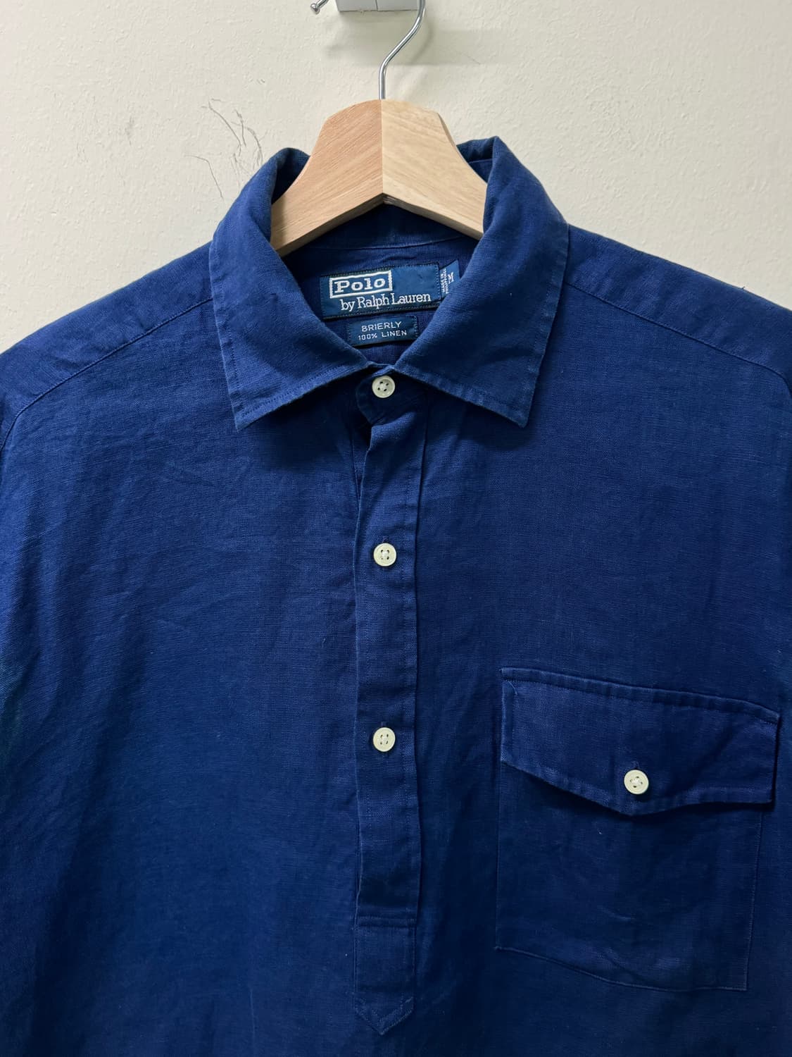 폴로 랄프 로렌 린넨 풀오버 셔츠  상품이미지2