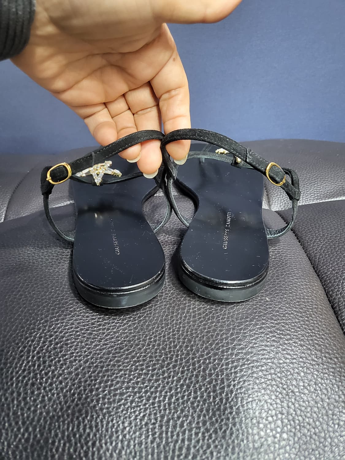 주세페 자노티 홀리 스타 크리스탈 샌들 상품이미지4