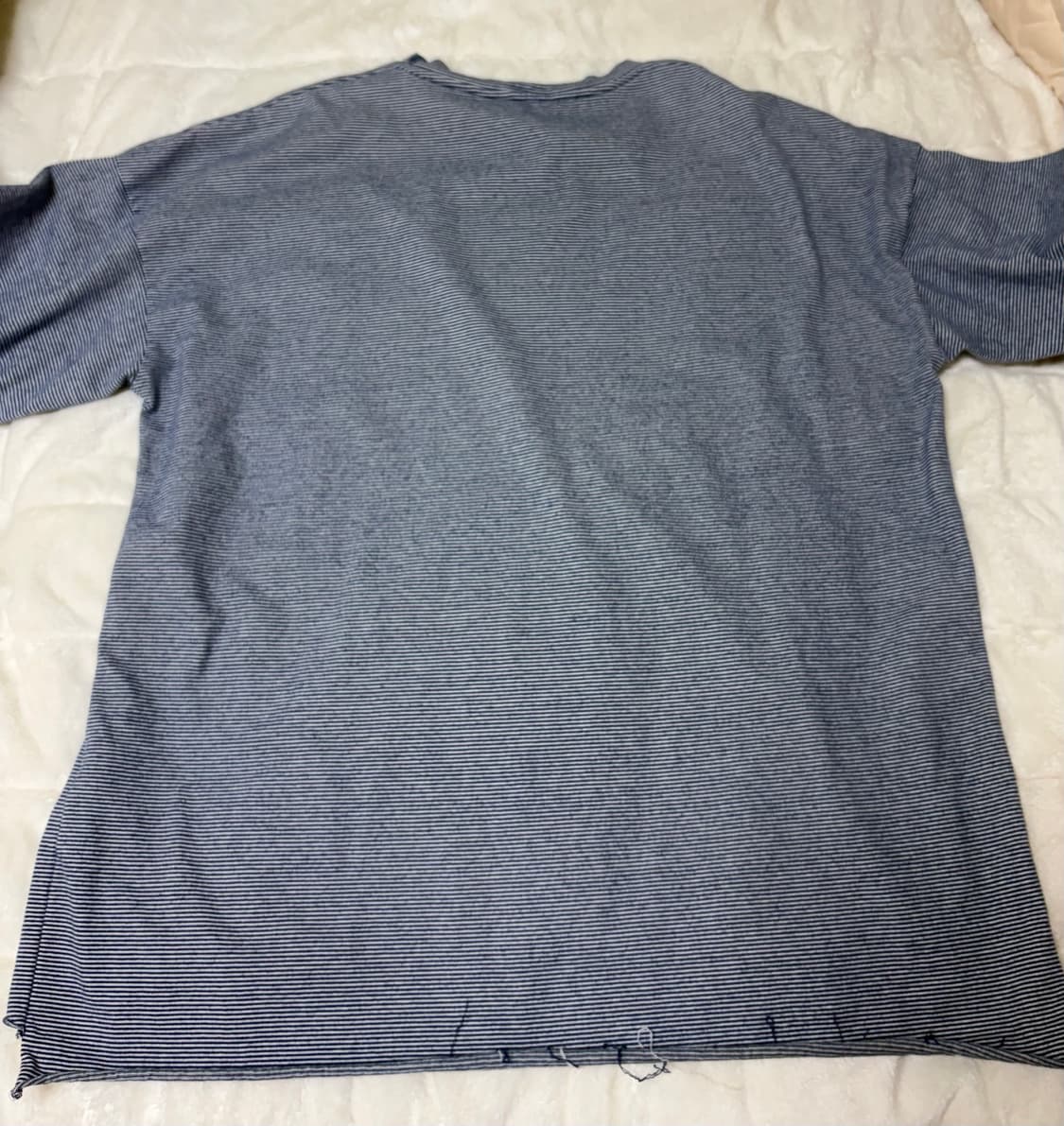 언유즈드 스트라이프 보더티셔츠 블루 / 3 상품이미지6