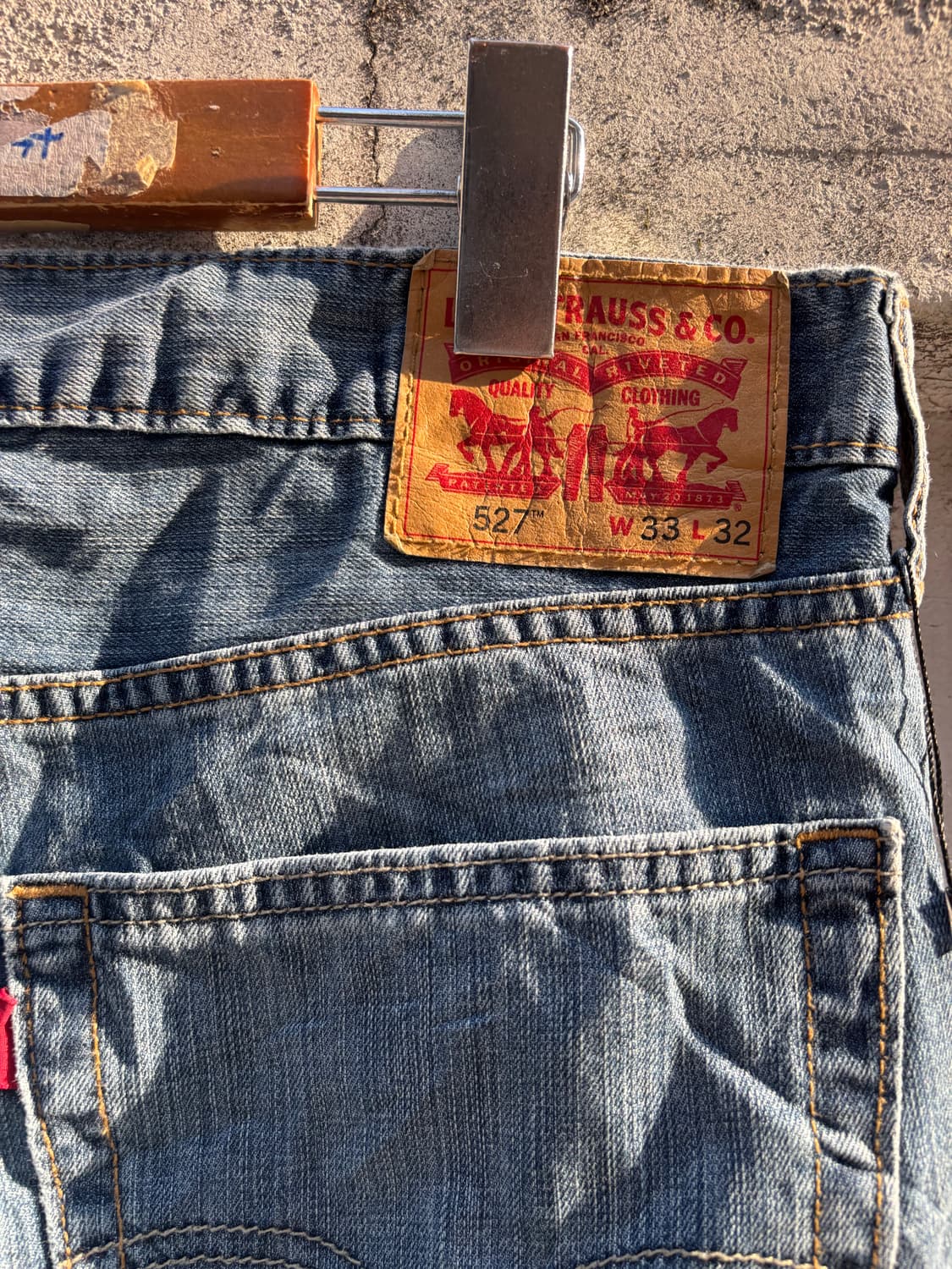 Levi’s 527 부츠컷 카우보이 데님 팬츠 상품이미지8