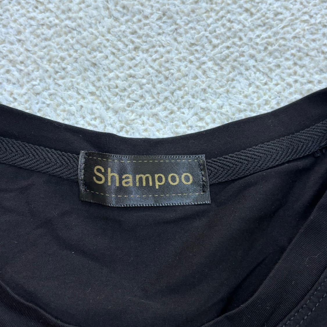 실측확인 샴푸 여성 반팔 티셔츠 0424E 상품이미지3