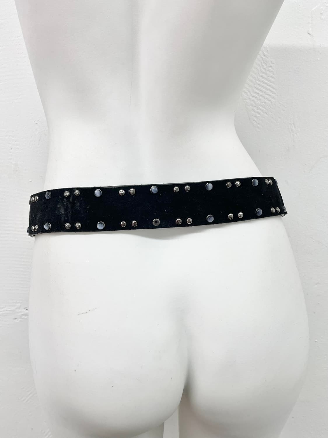 오리엔탈 스터드 큐빅 버클 벨트 상품이미지3