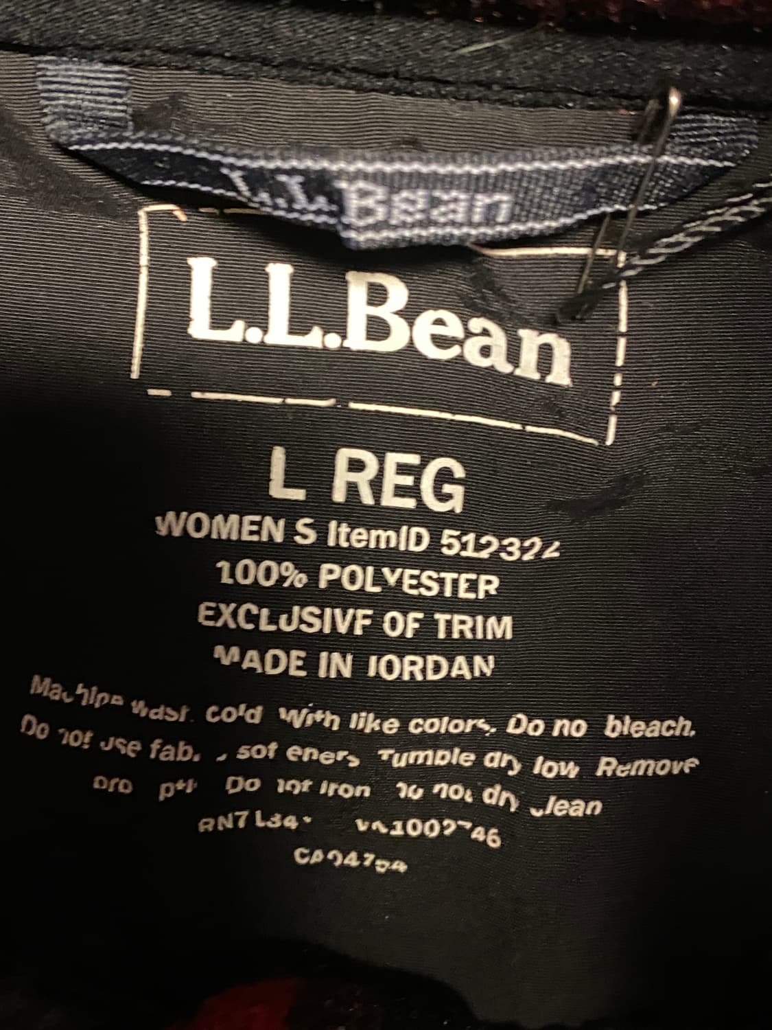 엘엘빈 플리스 집업 (Woman L) AA1297 상품이미지5