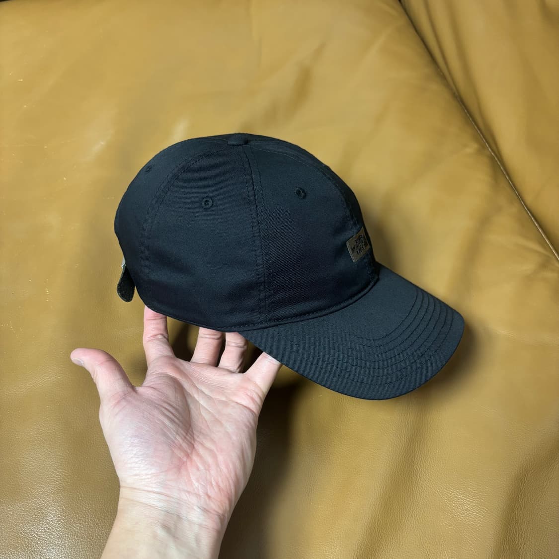 나나미카 노스페이스 퍼플라벨 6패널 볼캡 모자 블랙 상품이미지3