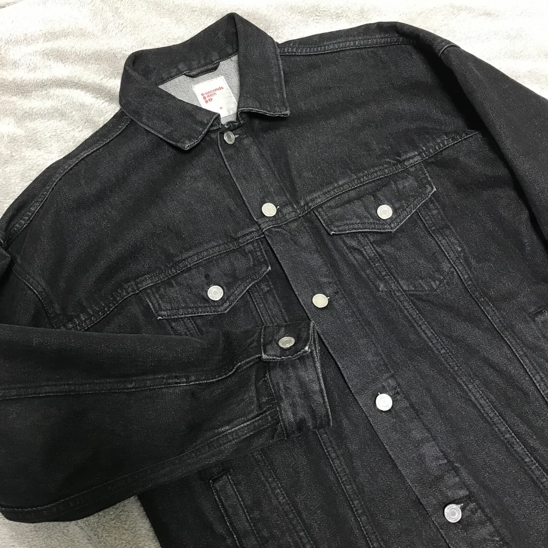 에잇세컨즈 오버핏 데님 자켓 M사이즈 상품이미지4