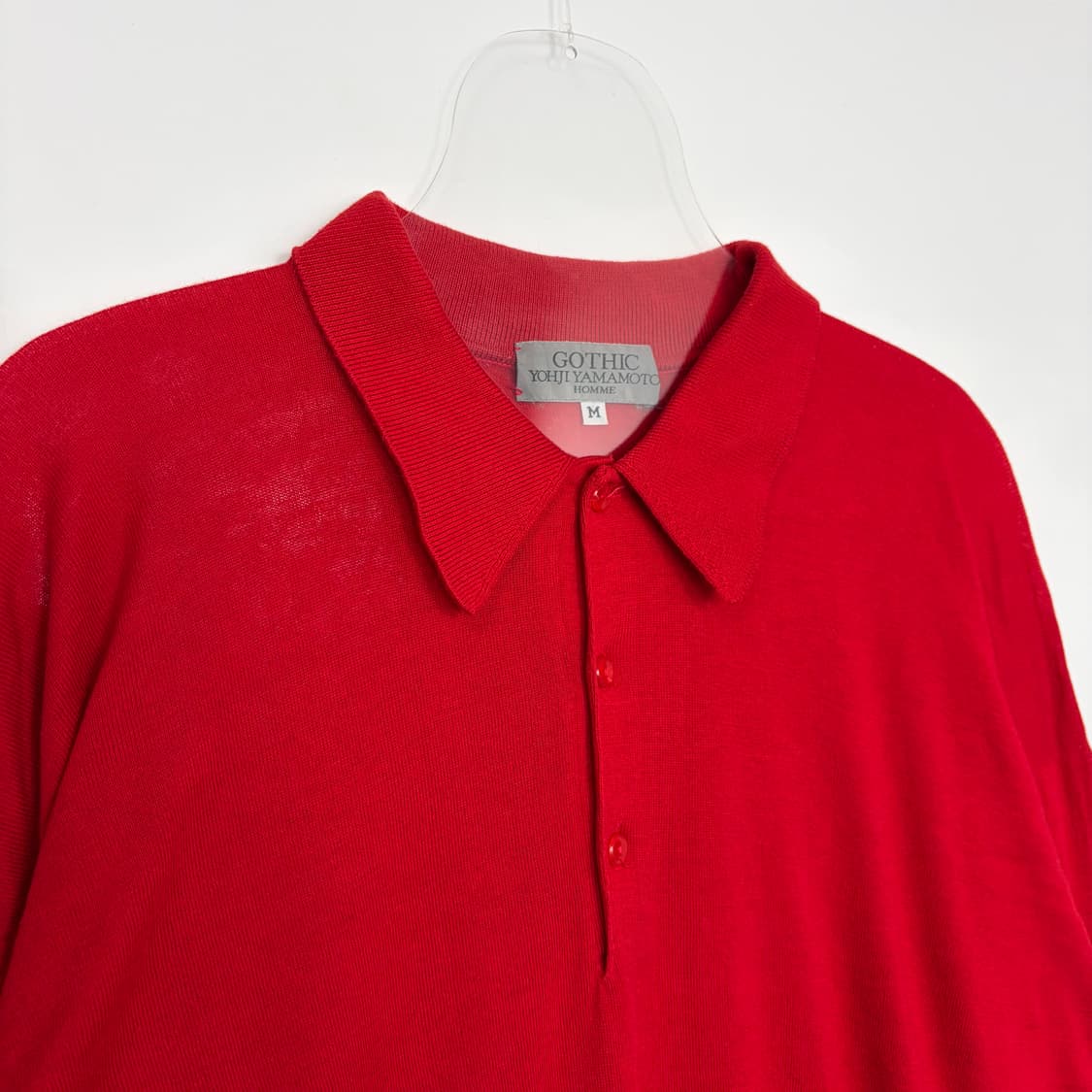 요지야마모토 고딕 카라 니트 티셔츠 상품이미지3