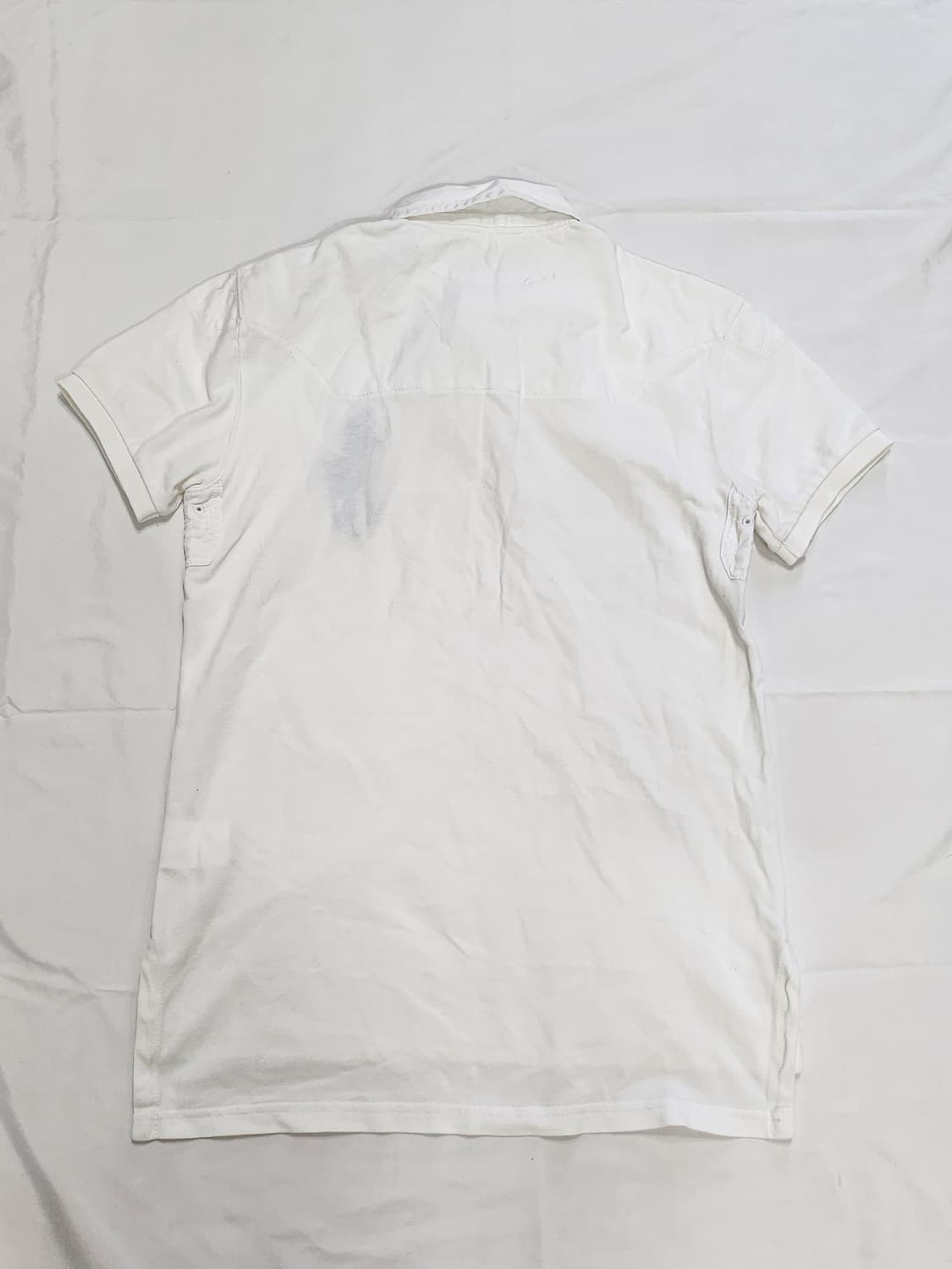 폴로랄프로렌 빅포니 카라 화이트 반팔 티셔츠 상품이미지2