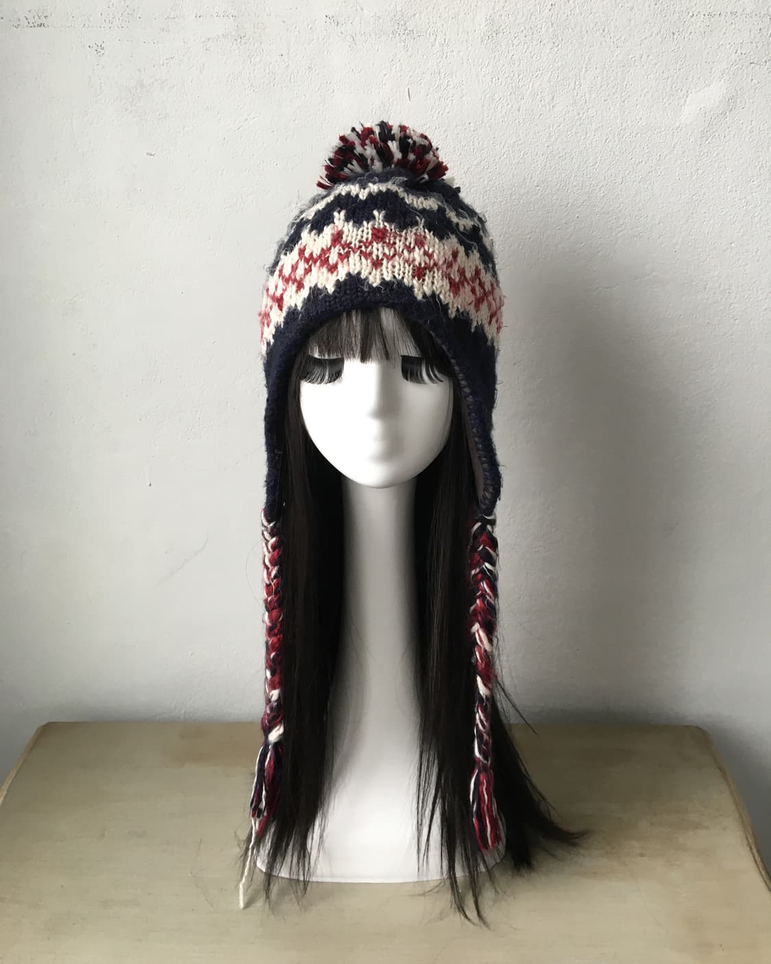 pom knit beanie 상품이미지2