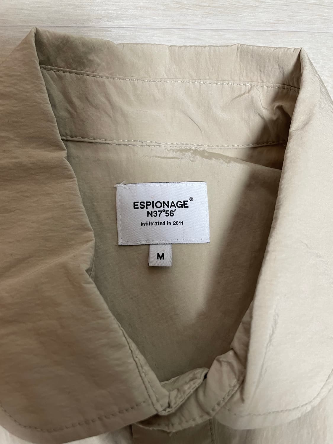 에스피오나지 Rico 2PK Pullover Shirts Beige M 상품이미지3
