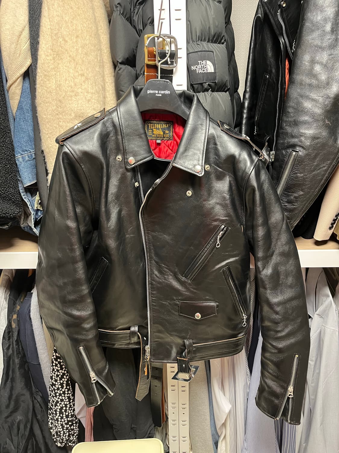 veluokldly 원스타 더블라이더 자켓 상품이미지1