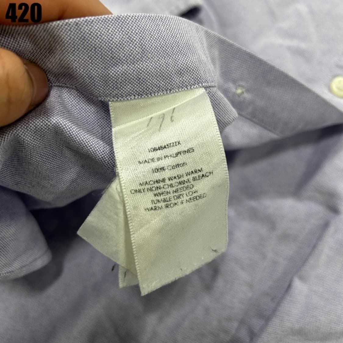 폴로 랄프로렌 연보라색 남방  상품이미지3