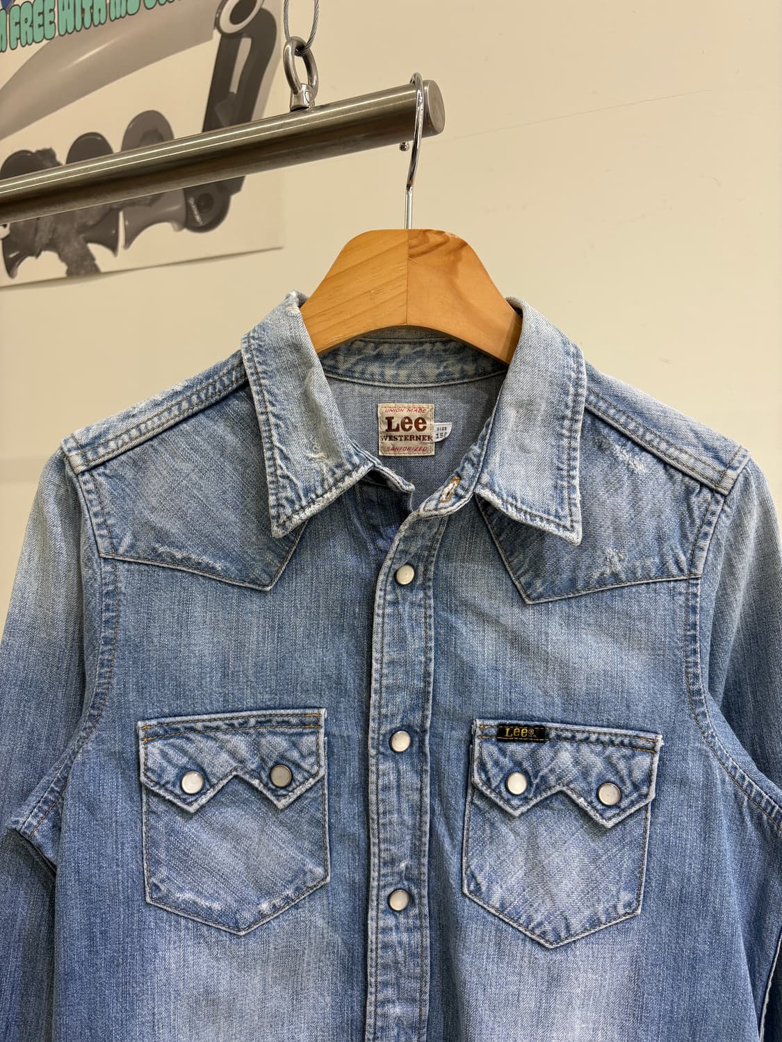 LEE WESTERNER 데님셔츠 상품이미지2