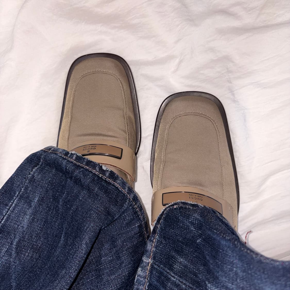 Gucci ivory loafer 상품이미지1