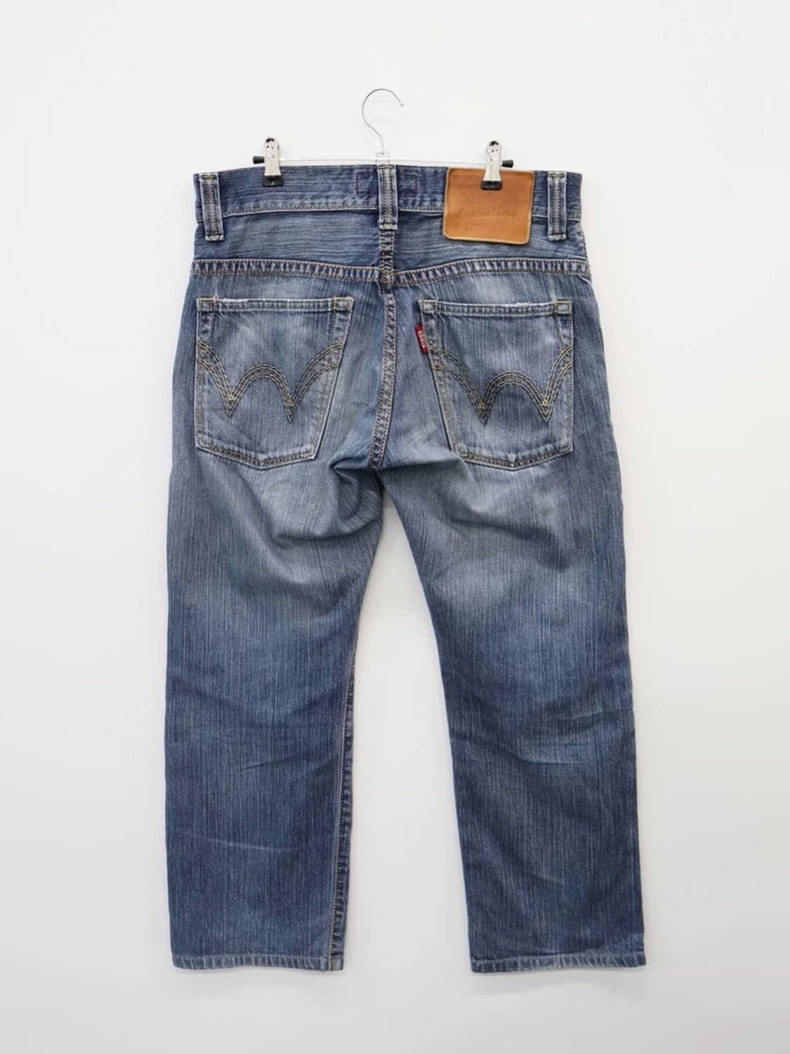 EDWIN 424XV EXV Distressed Denim 상품이미지4