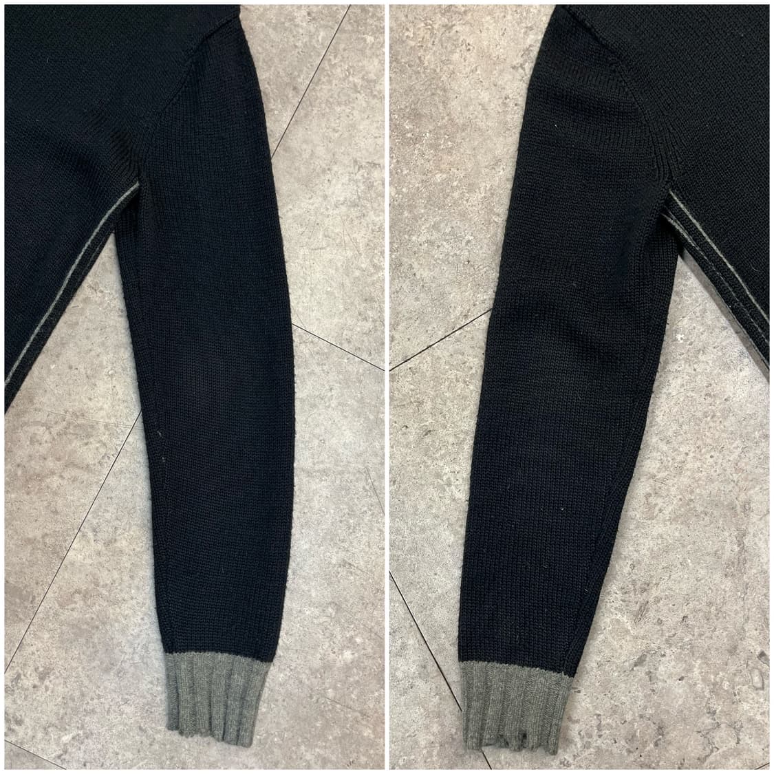 리바이스 니트 집업 블랙 L  #csz2876 상품이미지9