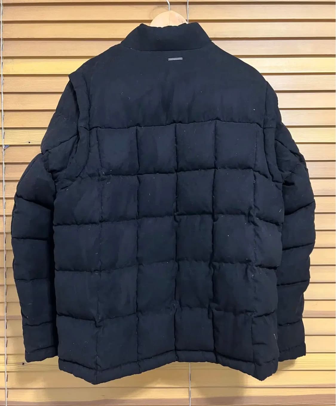 헨리코튼골프 남성 블랙 덕다운패딩점퍼 110 상품이미지3