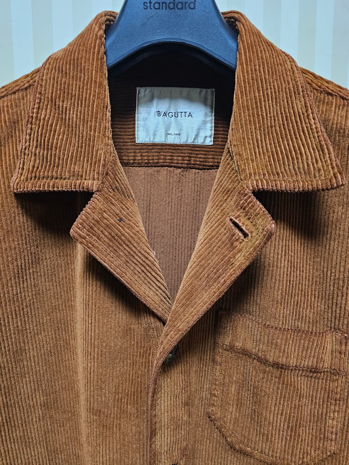 바구따 자켓 코듀로이 M 상품이미지3