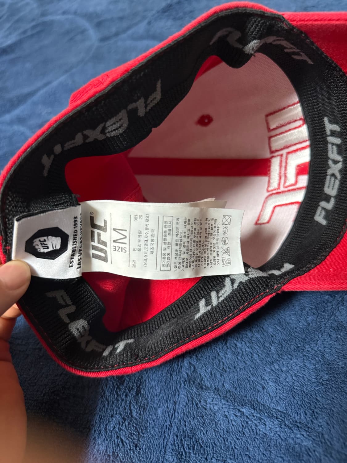 ufc 레드 볼캡 상품이미지4