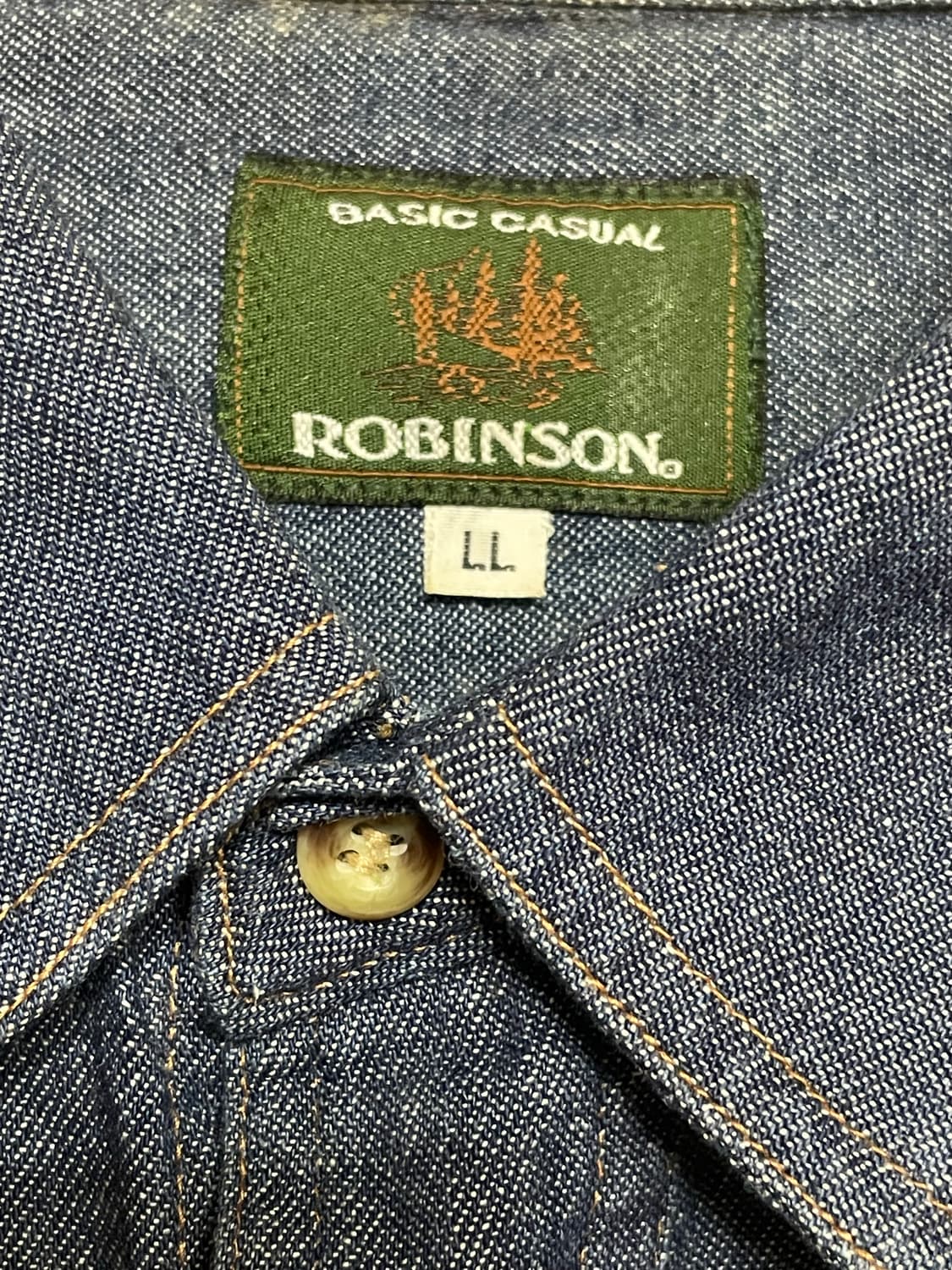 ROBINSON 데님셔츠  상품이미지3