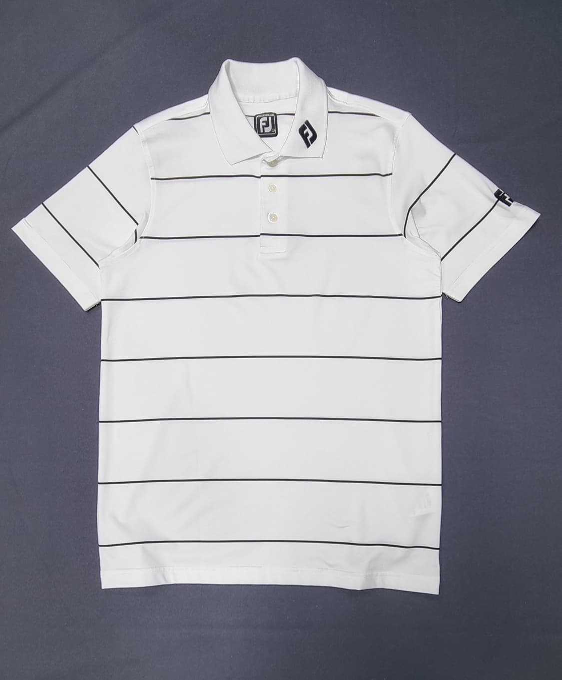 풋조이 스트라이프 카라넥 반팔 S _ 남성 상품이미지1