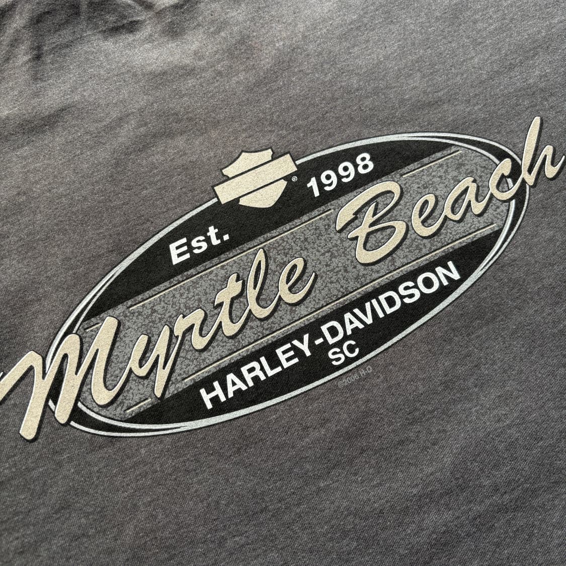 빈티지 할리데이비슨 라이트닝 롱슬리브 티셔츠 상품이미지5