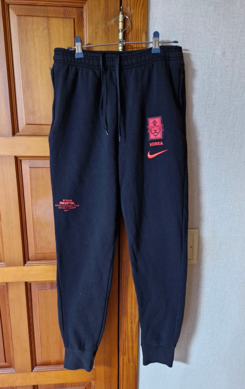 나이키 대한민국 축구 트레이닝 조거팬츠 블랙 L 상품이미지2