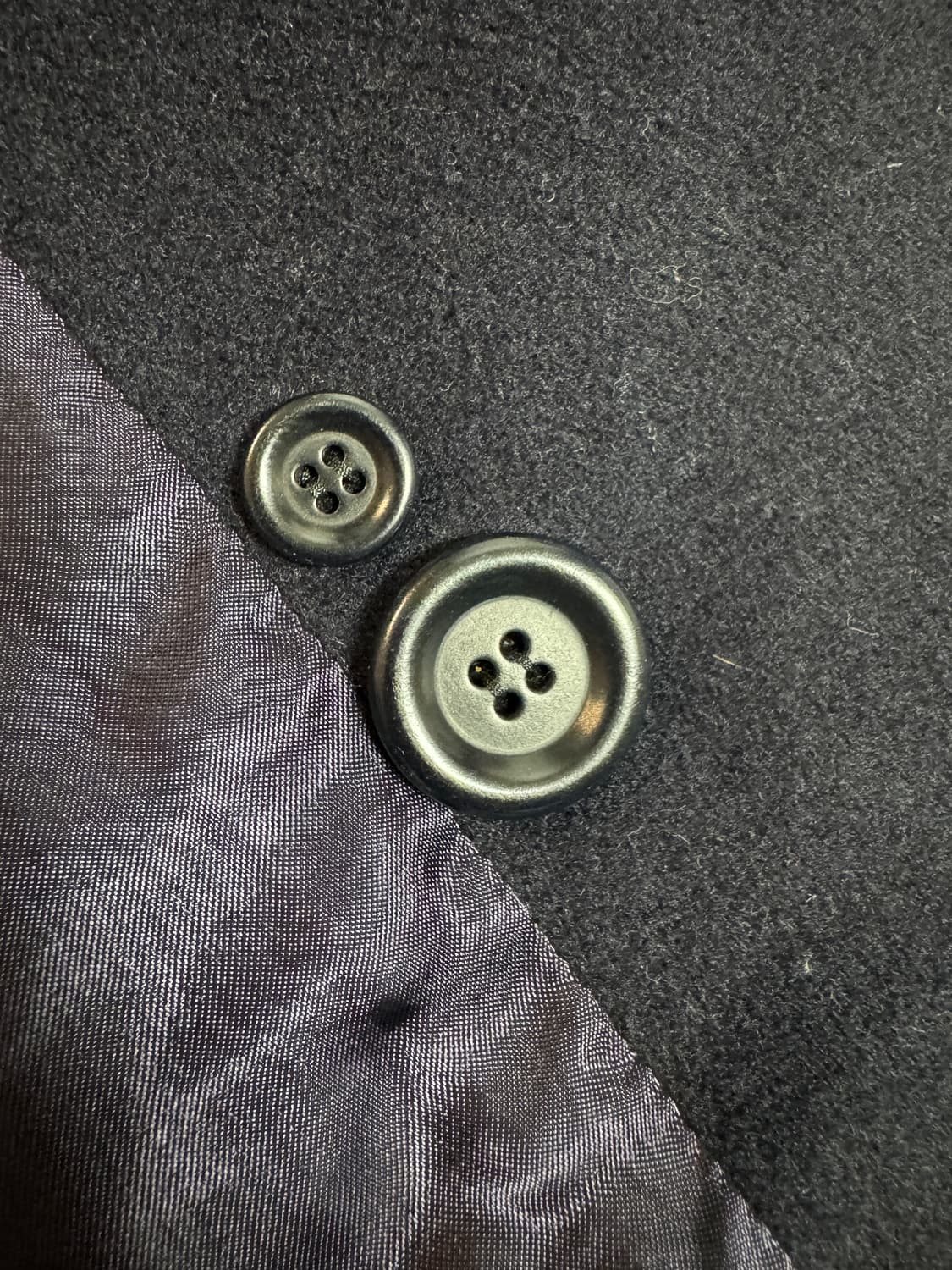 엘엘빈 L.L.Bean 네이비 싱글 울 코트 100~105사이즈 상품이미지4