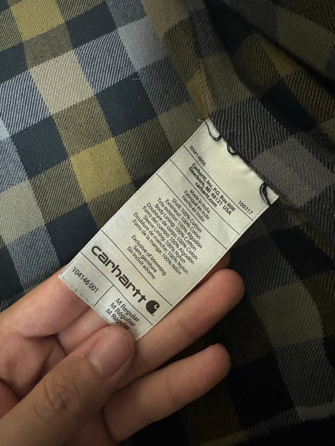 칼하트 빈티지 자켓 M 상품이미지4