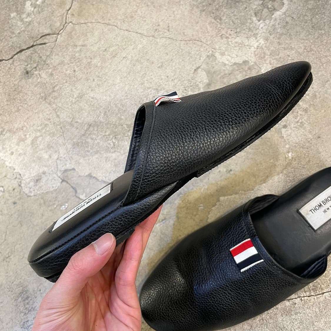 톰브라운 삼선탭 뮬 상품이미지7