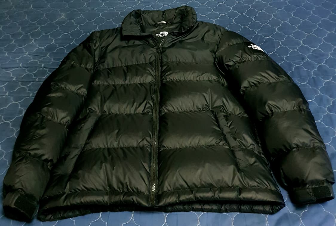 노스페이스 구스다운 눕시 1992 숏패딩 블랙 (L) 상품이미지2