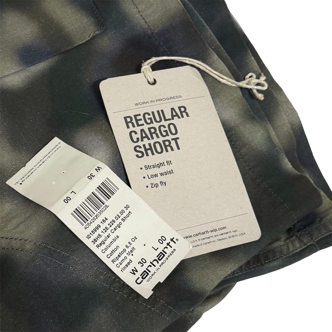 Carhartt WIP 립스탑 카모 쇼츠 상품이미지8