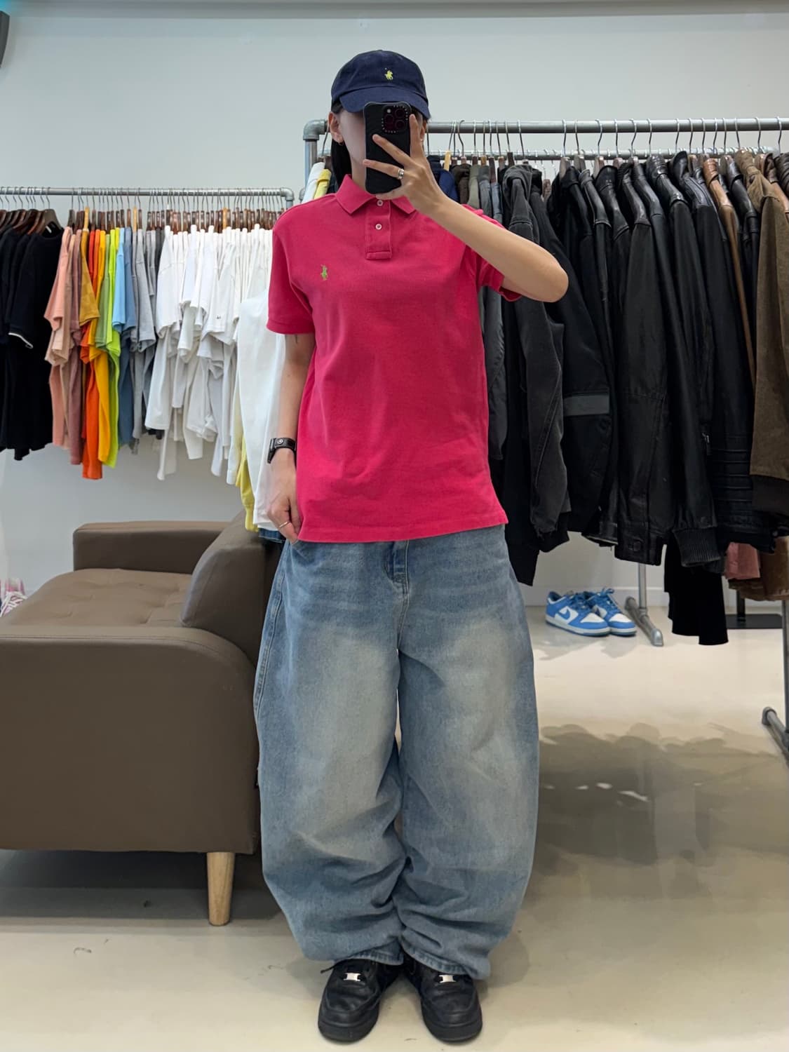 폴로 랄프로렌 카라 티셔츠 핑크 상품이미지7