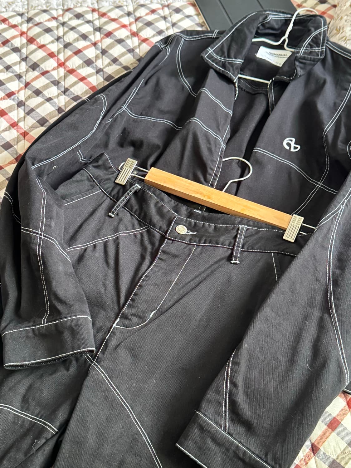 노매뉴얼 스티치 셋업 팝니다 상품이미지2